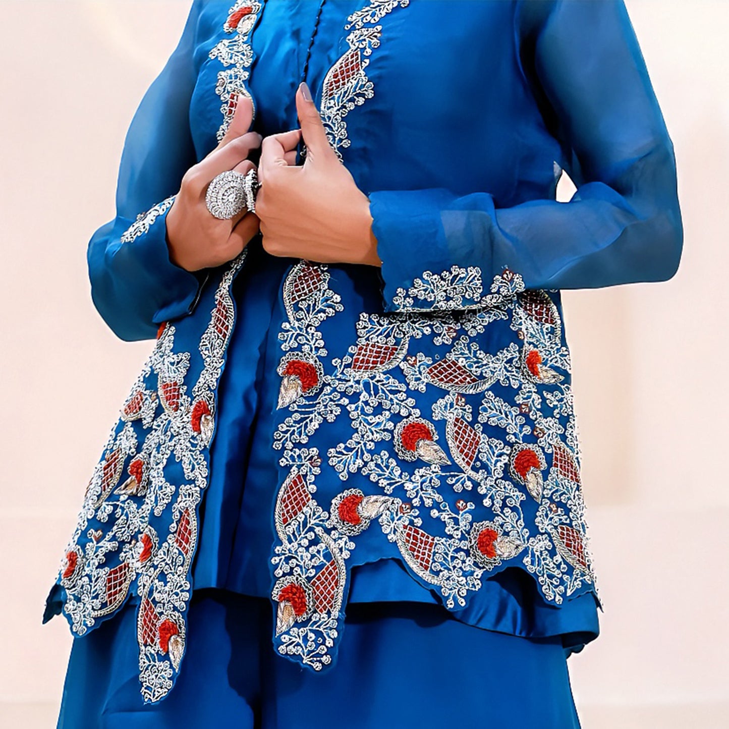 Electric Blue Jacket