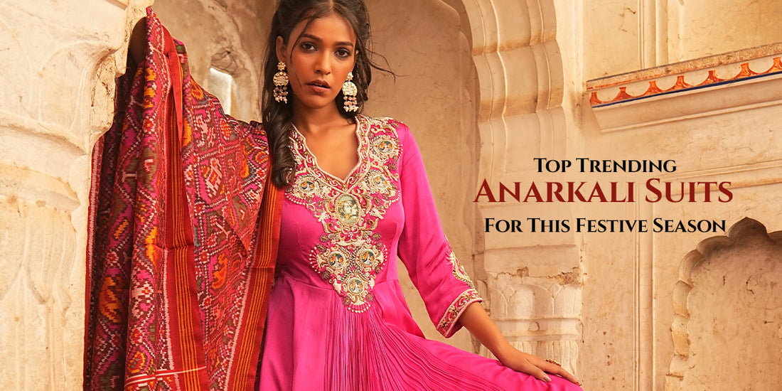 Choose the Best Suited Anarkali Dress for Wedding with Ghunnghat Couture