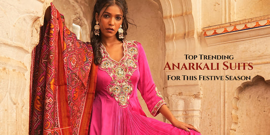 Choose the Best Suited Anarkali Dress for Wedding with Ghunnghat Couture