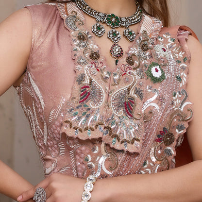 Blush Peach Drape