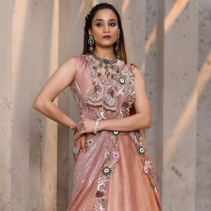 Blush Peach Drape
