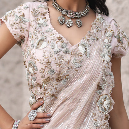 Pink Tissue Double Layer Drape